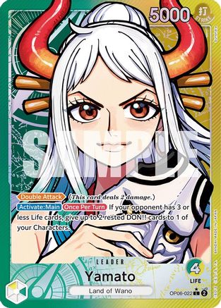 Yamato (Alternate Art) (OP06-022) - Wings of the Captain Foil | Grognard Games