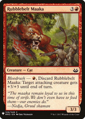 Rubblebelt Maaka [Mystery Booster] | Grognard Games