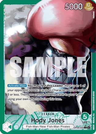 Hody Jones (020) (Alternate Art) (OP06-020) - Wings of the Captain Foil | Grognard Games
