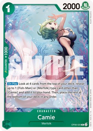 Camie (OP06-025) - Wings of the Captain Foil | Grognard Games