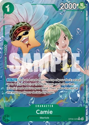 Camie (Alternate Art) (OP06-025) - Wings of the Captain Foil | Grognard Games