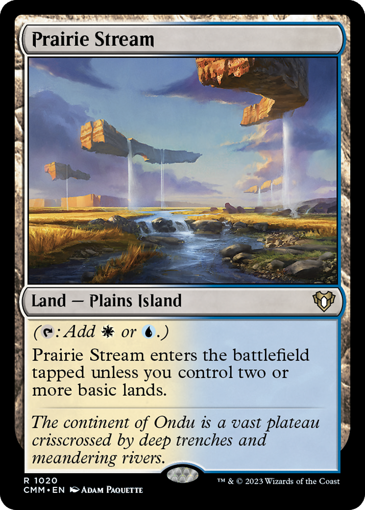 Prairie Stream [Commander Masters] | Grognard Games