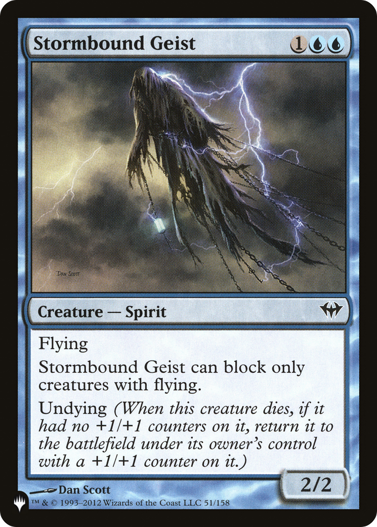 Stormbound Geist [The List Reprints] | Grognard Games