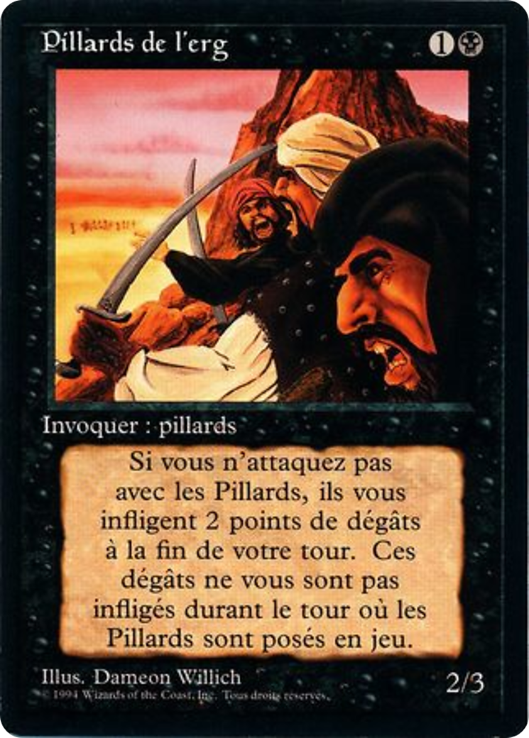 Erg Raiders [Foreign Black Border] | Grognard Games