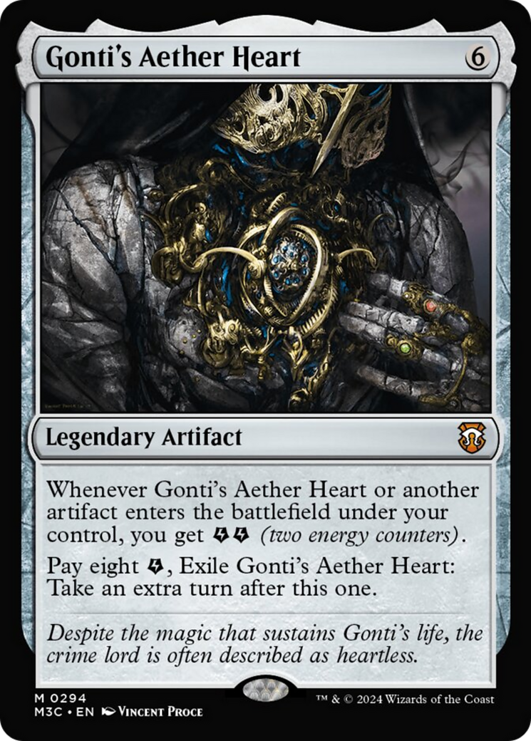 Gonti's Aether Heart [Modern Horizons 3 Commander] | Grognard Games