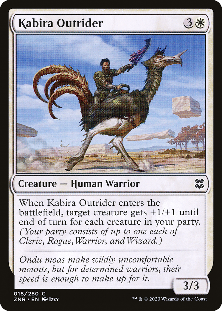 Kabira Outrider [Zendikar Rising] | Grognard Games