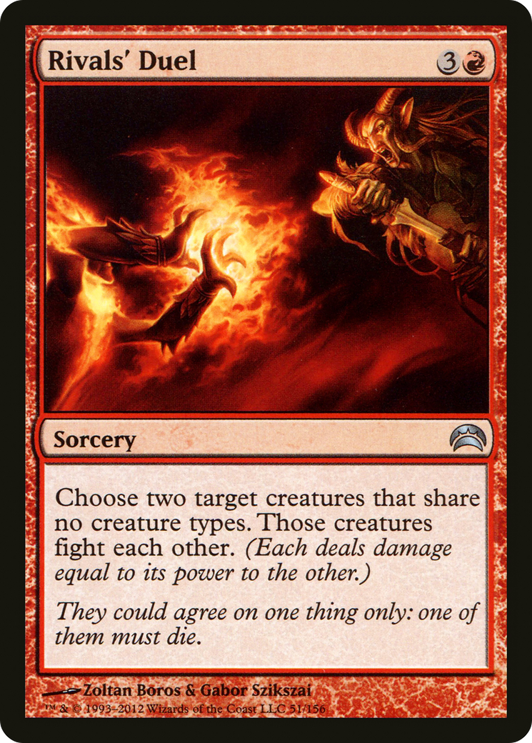 Rivals' Duel (PC2-051) - Planechase 2012 Foil | Grognard Games