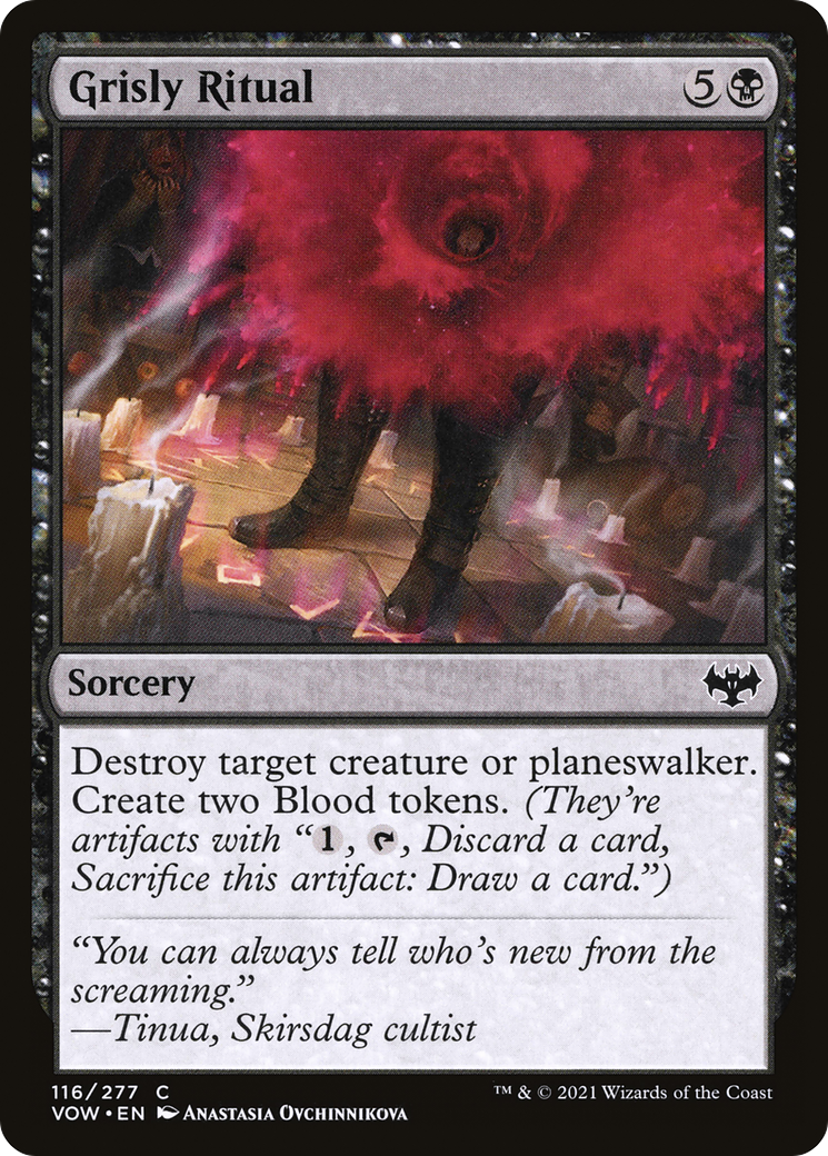Grisly Ritual [Innistrad: Crimson Vow] | Grognard Games