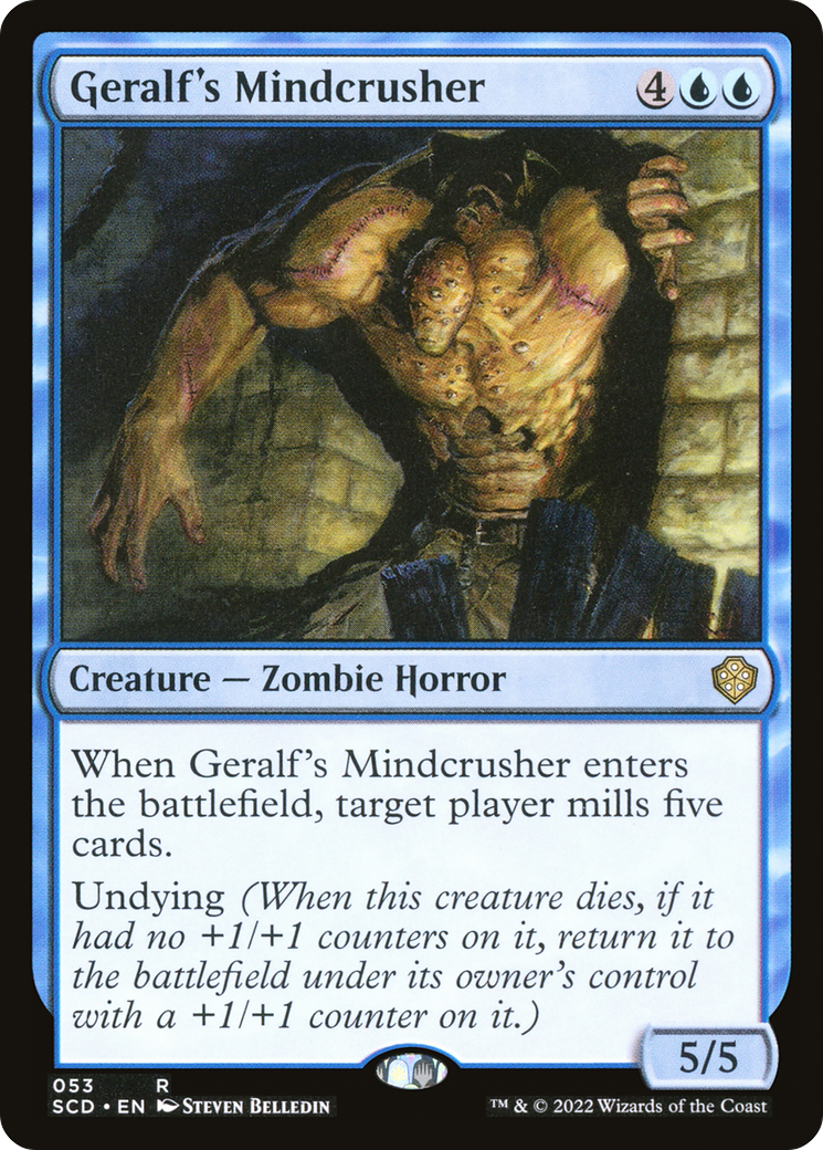 Geralf's Mindcrusher [Starter Commander Decks] | Grognard Games