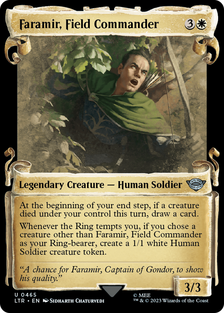 Faramir, Field Commander [The Lord of the Rings: Tales of Middle-Earth Showcase Scrolls] | Grognard Games