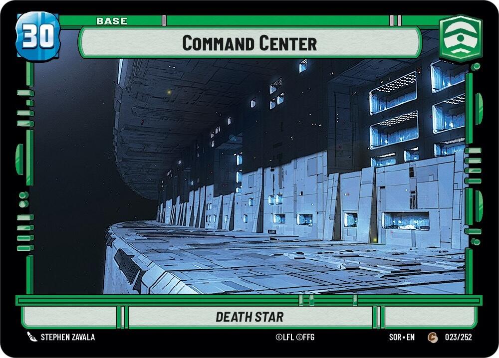 Command Center (023/252) [Spark of Rebellion] | Grognard Games