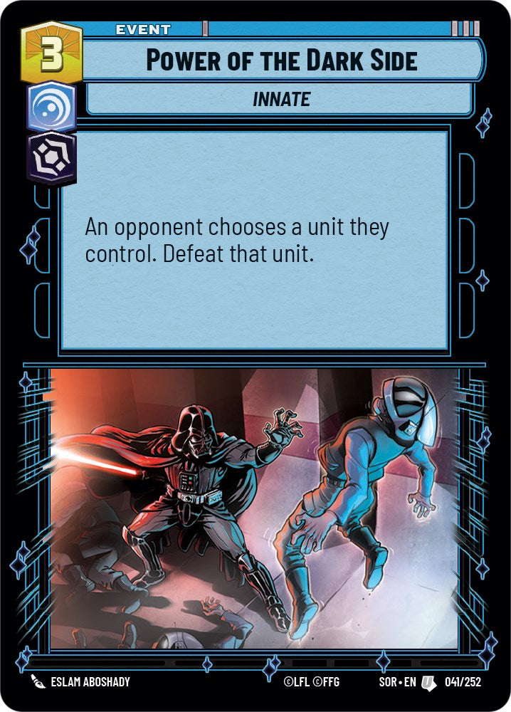 Power of the Dark Side (041/252) [Spark of Rebellion] | Grognard Games