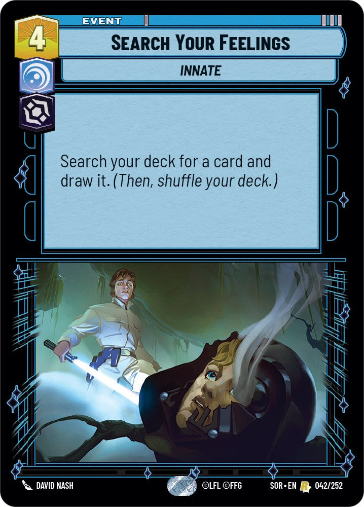 Search Your Feelings (042/252) [Spark of Rebellion] | Grognard Games