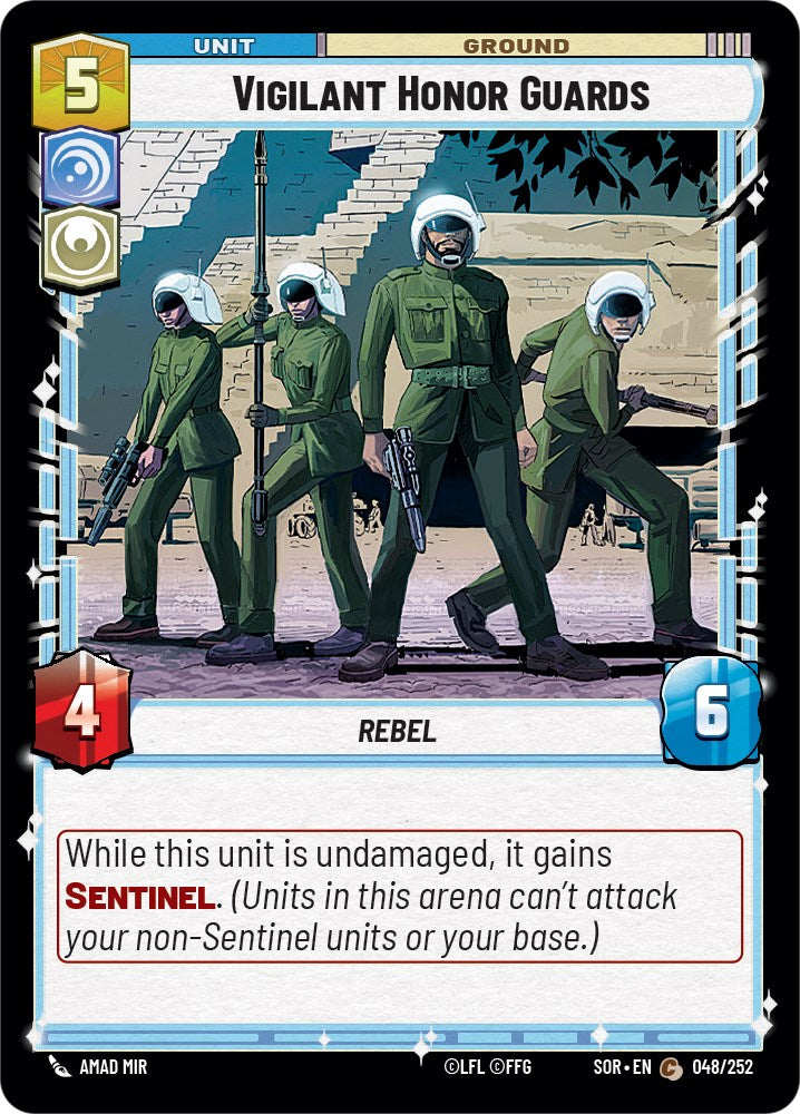 Vigilant Honor Guards (048/252) [Spark of Rebellion] | Grognard Games
