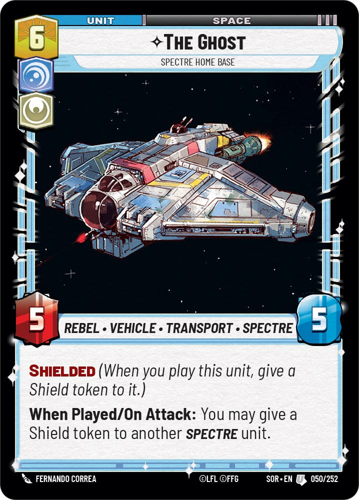 The Ghost - Spectre Home Base (050/252) [Spark of Rebellion] | Grognard Games