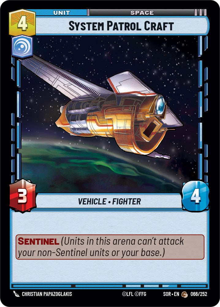 System Patrol Craft (066/252) [Spark of Rebellion] | Grognard Games