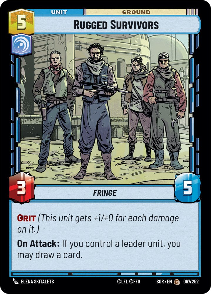 Rugged Survivors (067/252) [Spark of Rebellion] | Grognard Games
