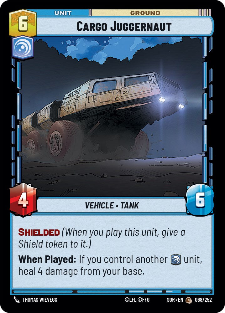 Cargo Juggernaut (068/252) [Spark of Rebellion] | Grognard Games