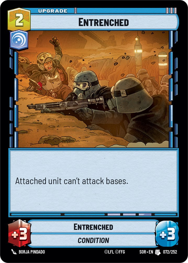 Entrenched (072/252) [Spark of Rebellion] | Grognard Games