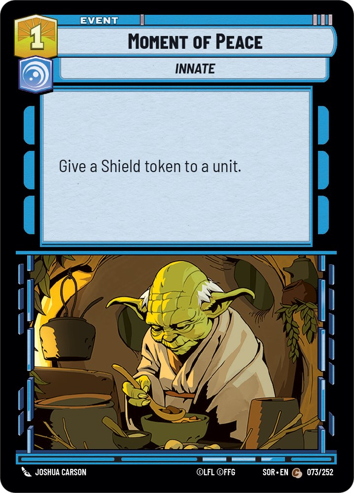 Moment of Peace (073/252) [Spark of Rebellion] | Grognard Games