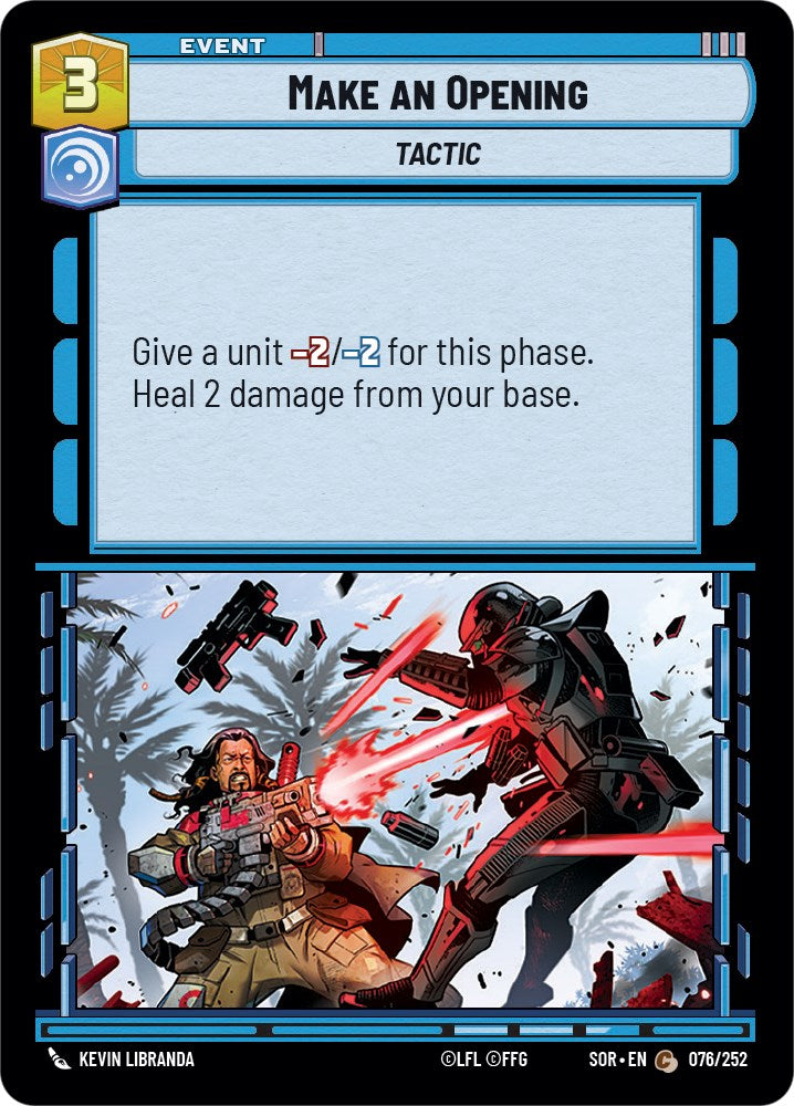 Make An Opening (076/252) [Spark of Rebellion] | Grognard Games