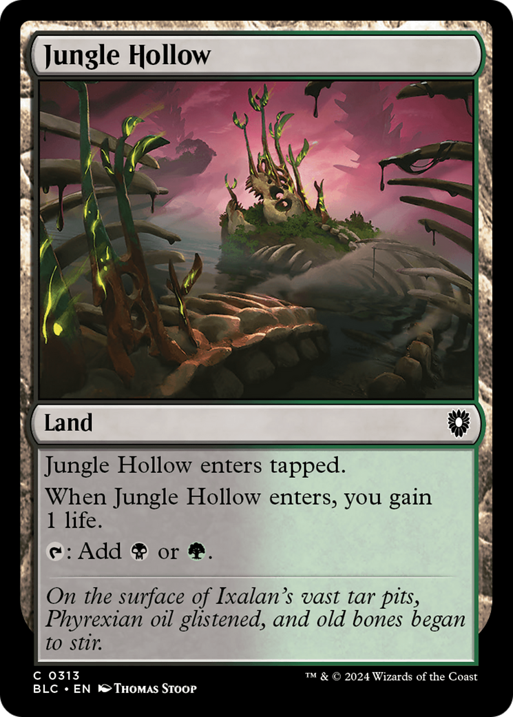 Jungle Hollow [Bloomburrow Commander] | Grognard Games