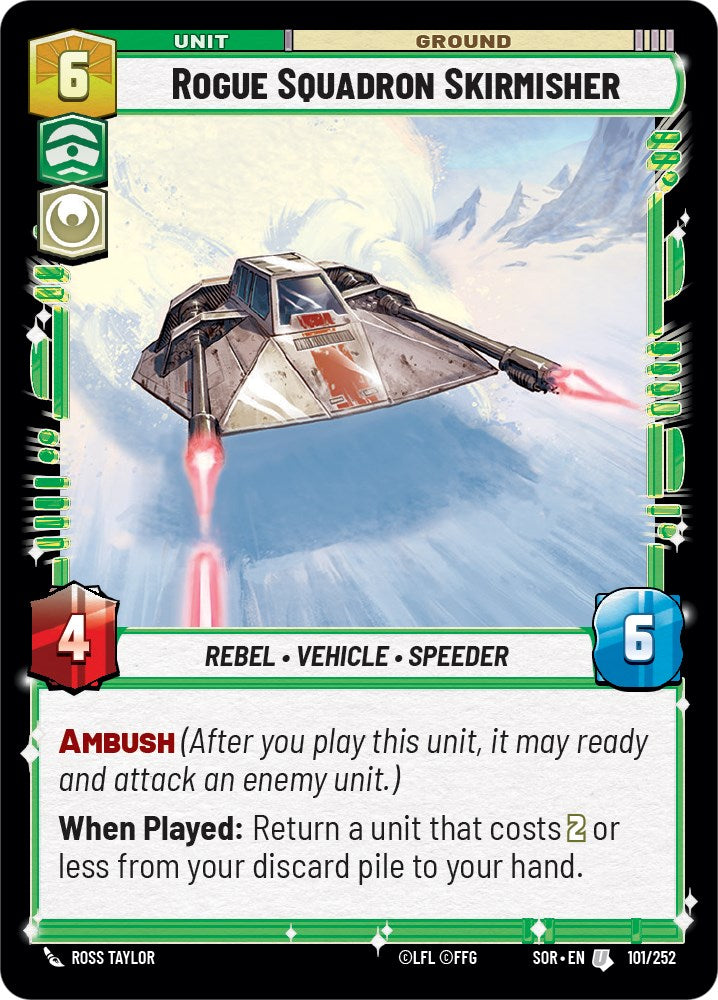 Rogue Squadron Skirmisher (101/252) [Spark of Rebellion] | Grognard Games