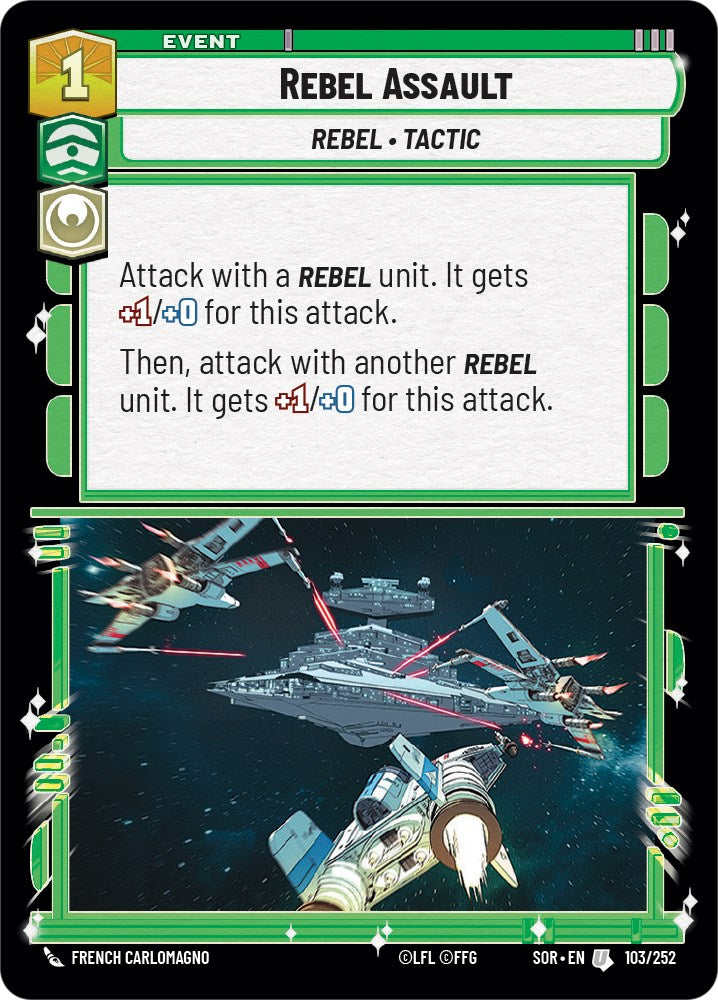 Rebel Assault (103/252) [Spark of Rebellion] | Grognard Games