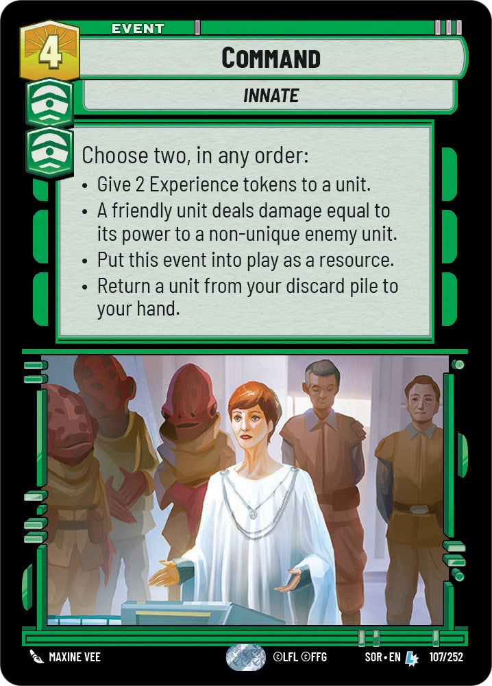Command (107/252) [Spark of Rebellion] | Grognard Games