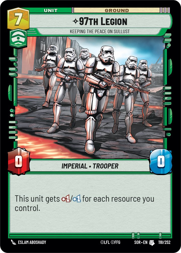 97th Legion - Keeping the Peace on Sullust (118/252) [Spark of Rebellion] | Grognard Games