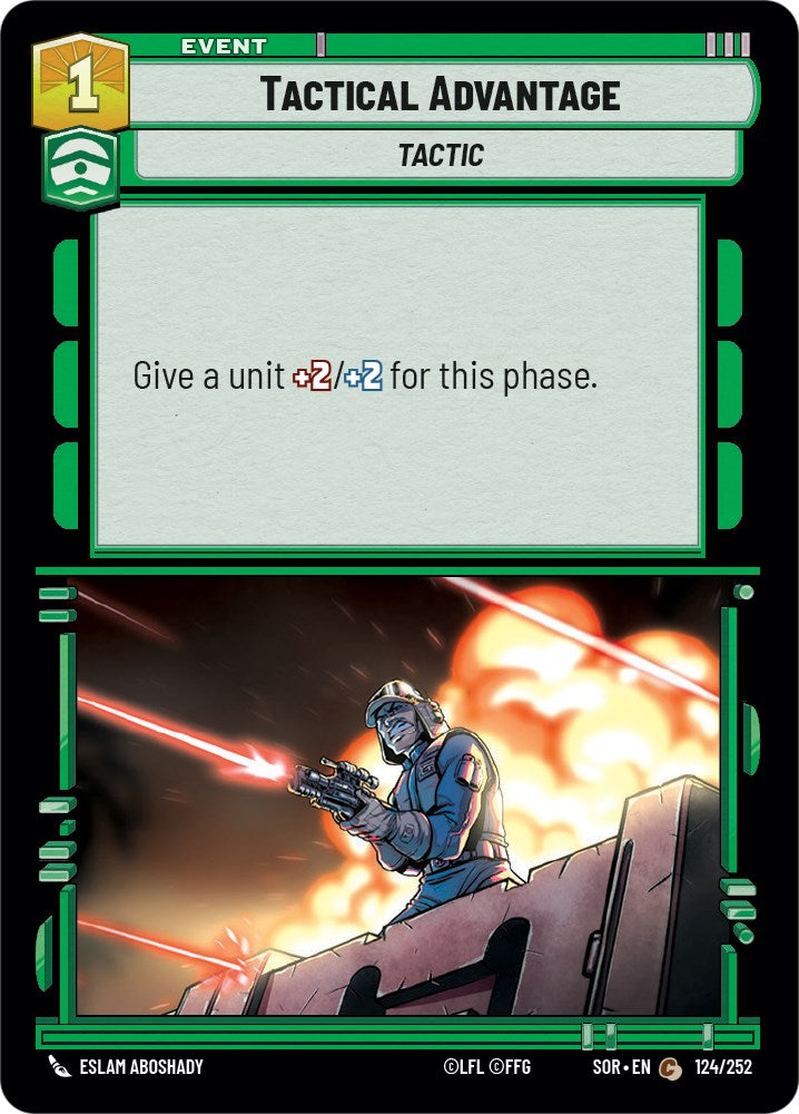 Tactical Advantage (124/252) [Spark of Rebellion] | Grognard Games