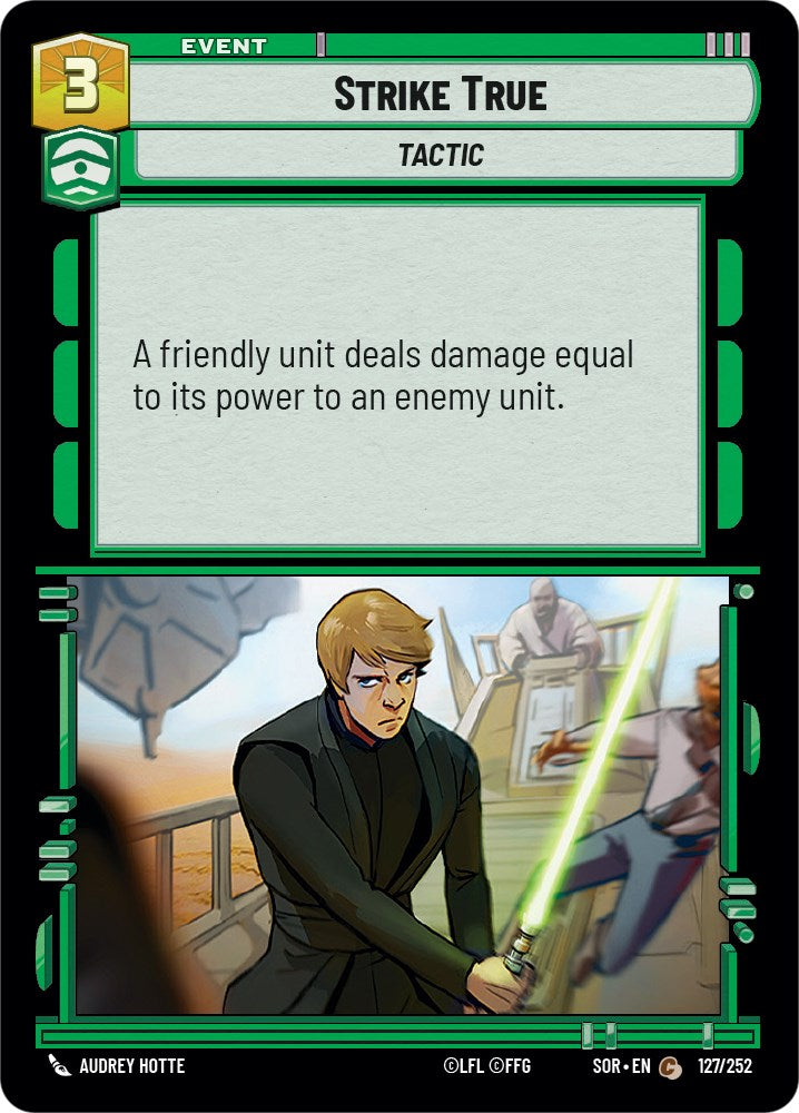Strike True (127/252) [Spark of Rebellion] | Grognard Games