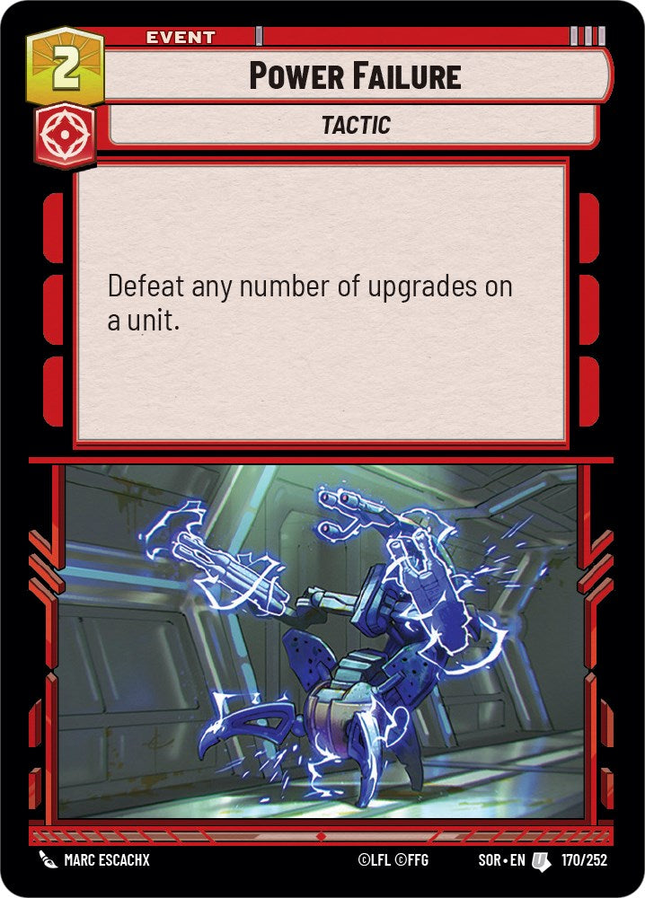 Power Failure (170/252) [Spark of Rebellion] | Grognard Games