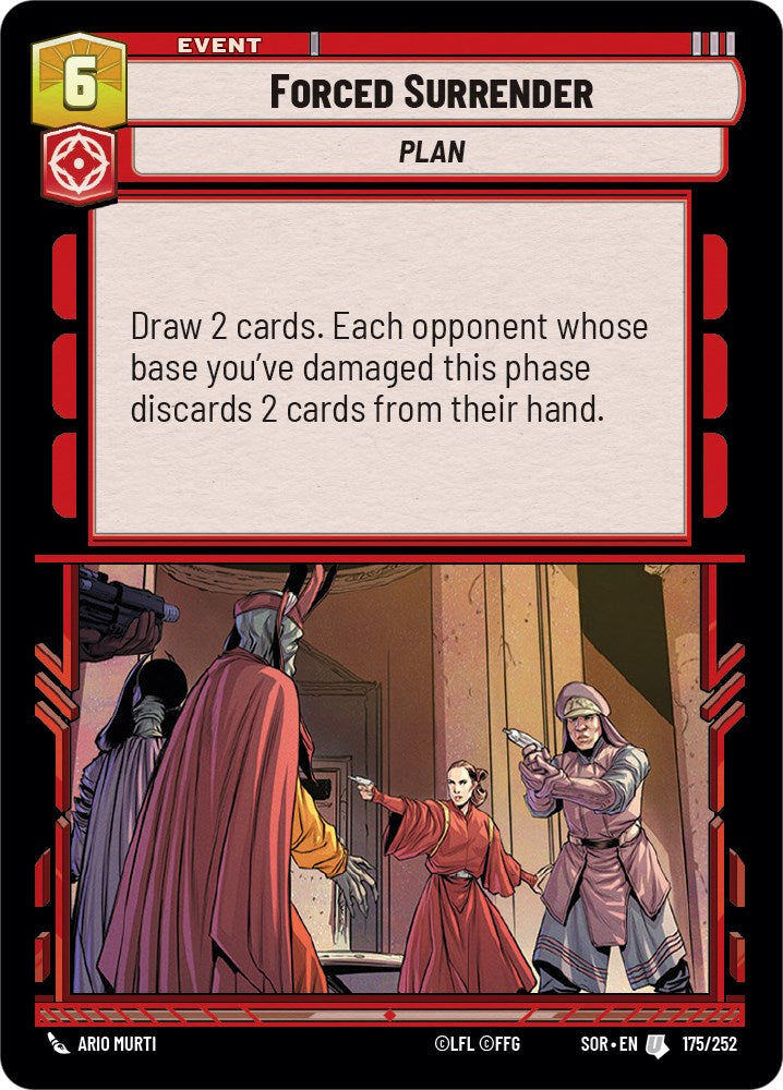 Forced Surrender (175/252) [Spark of Rebellion] | Grognard Games