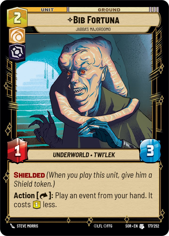 Bib Fortuna - Jabba's Majordomo (177/252) [Spark of Rebellion] | Grognard Games