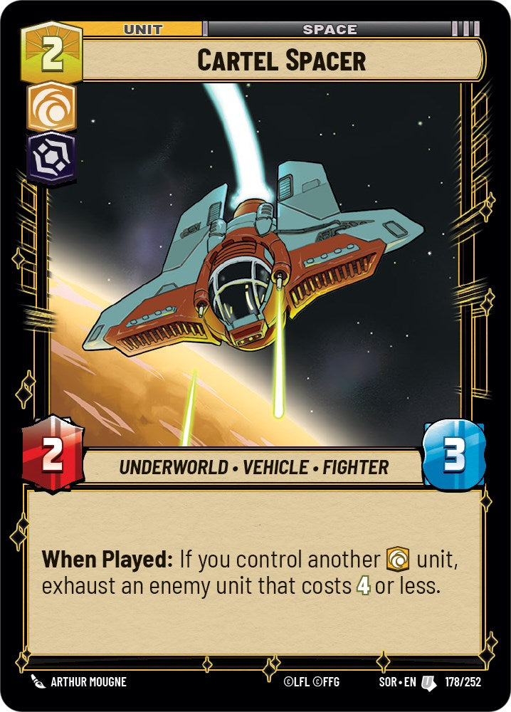 Cartel Spacer (178/252) [Spark of Rebellion] | Grognard Games