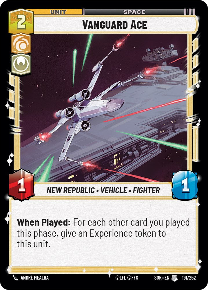 Vanguard Ace (191/252) [Spark of Rebellion] | Grognard Games