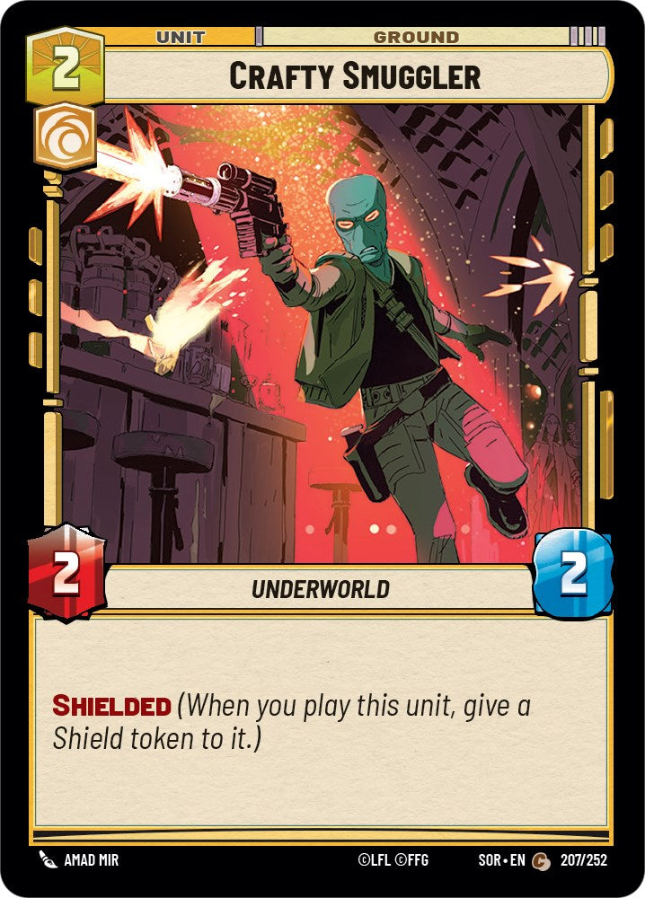 Crafty Smuggler (207/252) [Spark of Rebellion] | Grognard Games