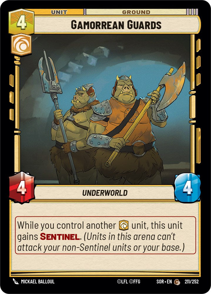 Gamorrean Guards (211/252) [Spark of Rebellion] | Grognard Games