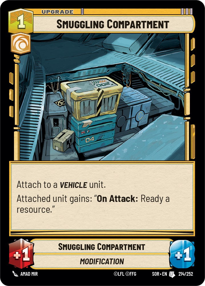 Smuggling Compartment (214/252) [Spark of Rebellion] | Grognard Games