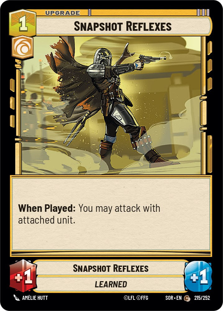 Snapshot Reflexes (215/252) [Spark of Rebellion] | Grognard Games