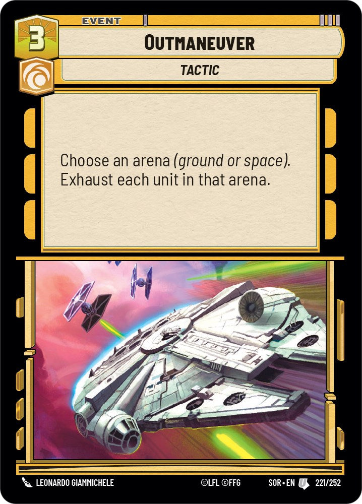 Outmaneuver (221/252) [Spark of Rebellion] | Grognard Games