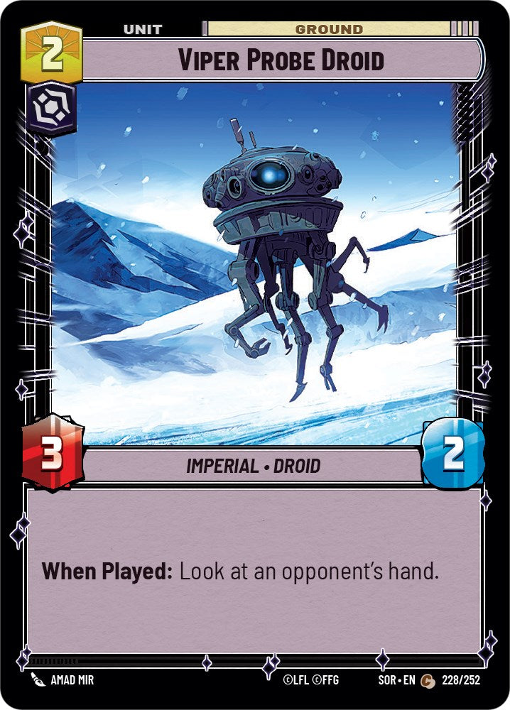 Viper Probe Droid (228/252) [Spark of Rebellion] | Grognard Games