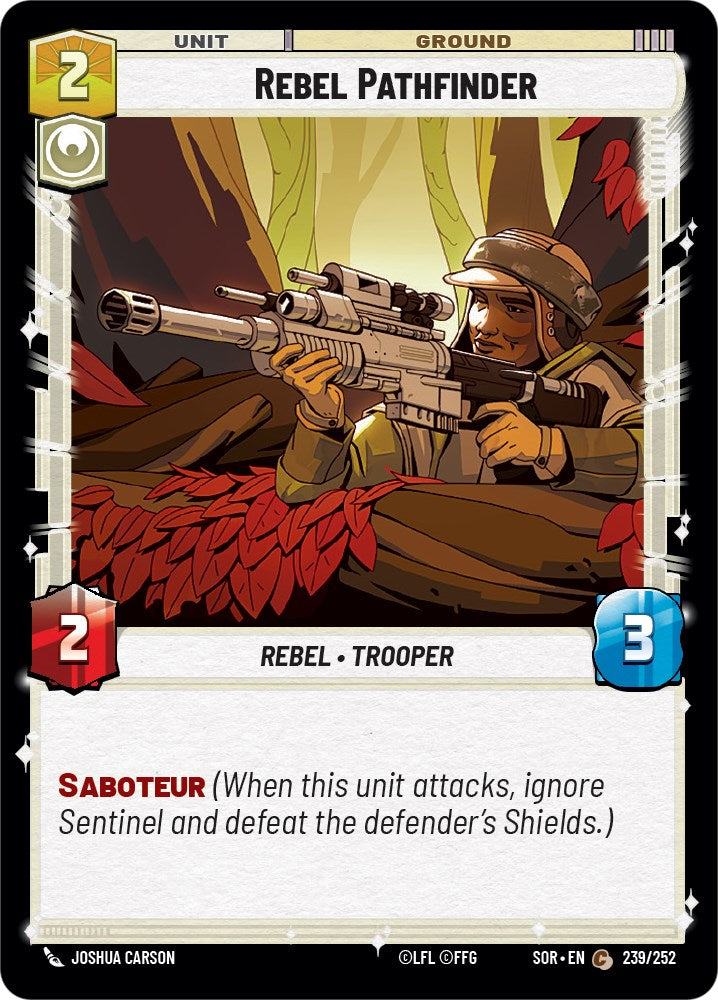 Rebel Pathfinder (239/252) [Spark of Rebellion] | Grognard Games