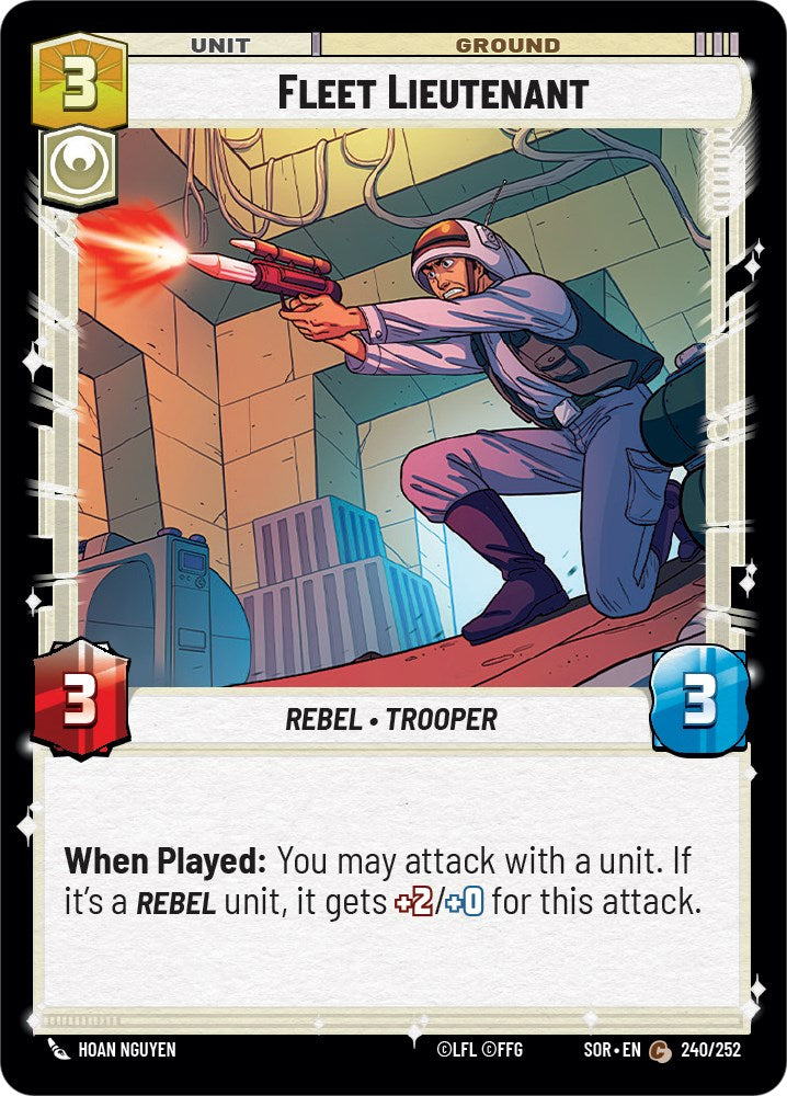 Fleet Lieutenant (240/252) [Spark of Rebellion] | Grognard Games