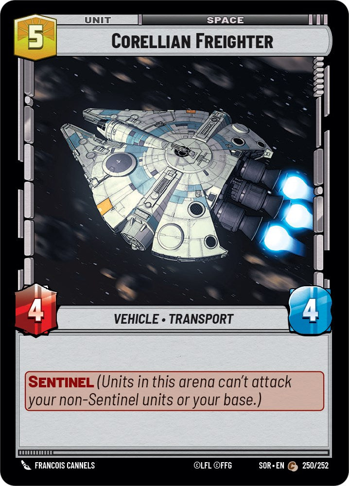 Corellian Freighter (250/252) [Spark of Rebellion] | Grognard Games