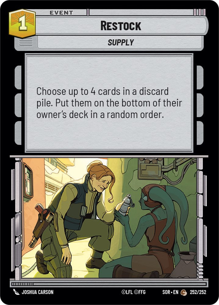 Restock (252/252) [Spark of Rebellion] | Grognard Games