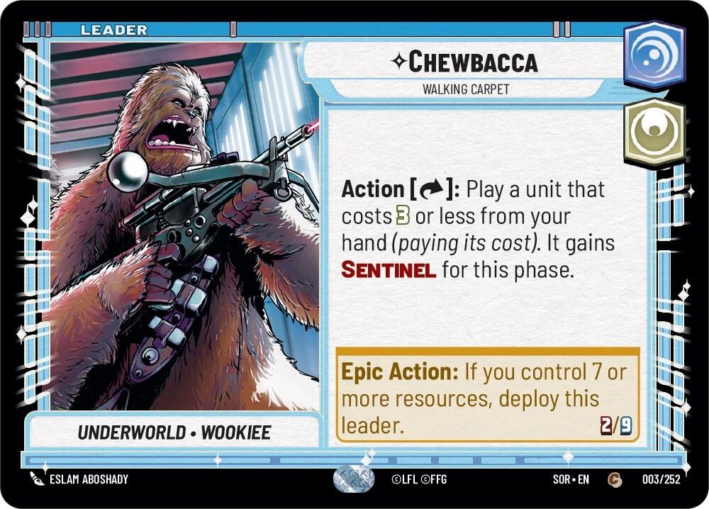 Chewbacca - Walking Carpet (003/252) [Spark of Rebellion] | Grognard Games