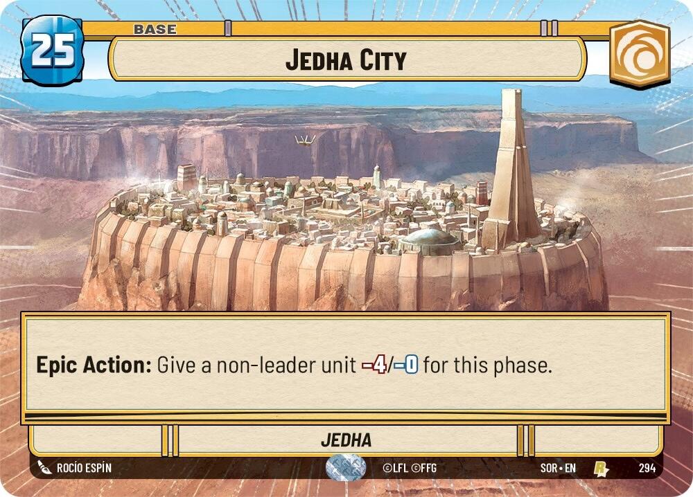 Jedha City (Hyperspace) (294) [Spark of Rebellion] | Grognard Games