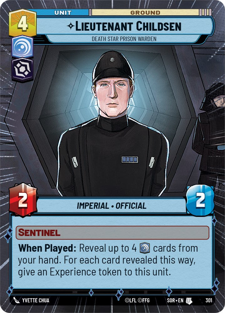 Lieutenant Childsen - Death Star Prison Warden (Hyperspace) (301) [Spark of Rebellion] | Grognard Games